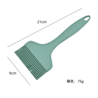 Papildomos maistinės klasės silikoninio aliejaus šepetėlis su plačia burna kiaušinių pyragų duonos šepečiai, karščiui atsparūs virtuvės kepimo pyragaičiai kepsniniams