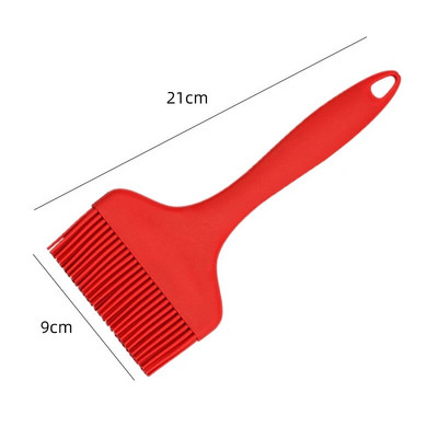 Papildomos maistinės klasės silikoninio aliejaus šepetėlis su plačia burna kiaušinių pyragų duonos šepečiai, karščiui atsparūs virtuvės kepimo pyragaičiai kepsniniams