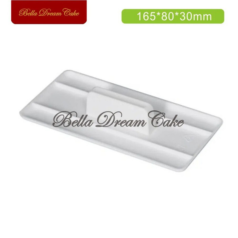 Rotund/Pătrat din plastic pentru netezire a prăjiturii Fondant Instrument de netezire Cremă de patiserie Formă de lustruit Unelte pentru decorarea torturilor Accesorii pentru coacere
