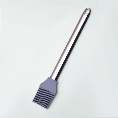 Silikoninio aliejaus padažo šepetėlis su nuimama galvute aukštai temperatūrai atspariais šepetėliais kiaušininiams pyragams duonai Nešiojamas kepsninės kepimo įrankis