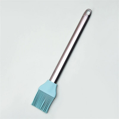 Silikoninio aliejaus padažo šepetėlis su nuimama galvute aukštai temperatūrai atspariais šepetėliais kiaušininiams pyragams duonai Nešiojamas kepsninės kepimo įrankis