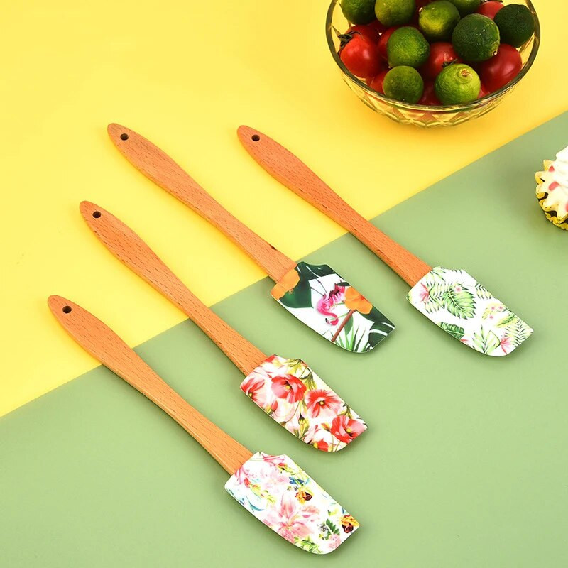 Mala silikonska lopatica Mješalica za kolače Strugač Kuhinjski tapices Mješalica za pecivo Čokolada Maslac Pečenje Alati za miješanje Slastičarski proizvodi