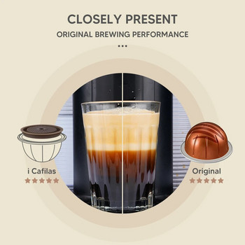 Силиконов капак за многократна употреба за Nespresso Vertuo Next Капак за капсула за кафе за многократна употреба Капак за капсула и силиконов капак за храна