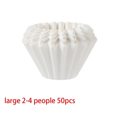 1-4 porcije filter papira za kavu za jednokratnu upotrebu za kolače Filter papir za pranje ruku Filter vrećica za kavu u prahu Alat za bariste