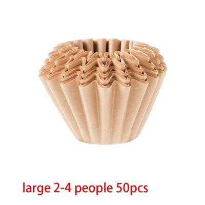 1-4 porcije filter papira za kavu za jednokratnu upotrebu za kolače Filter papir za pranje ruku Filter vrećica za kavu u prahu Alat za bariste