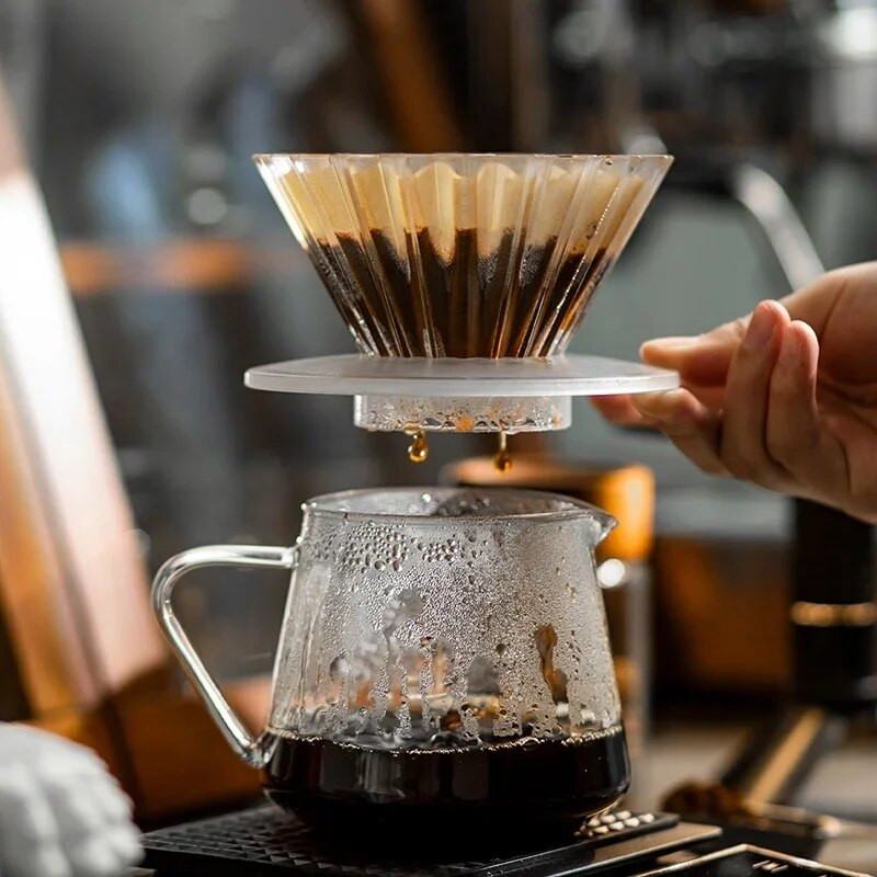 1-4 porcije filter papira za kavu za jednokratnu upotrebu za kolače Filter papir za pranje ruku Filter vrećica za kavu u prahu Alat za bariste