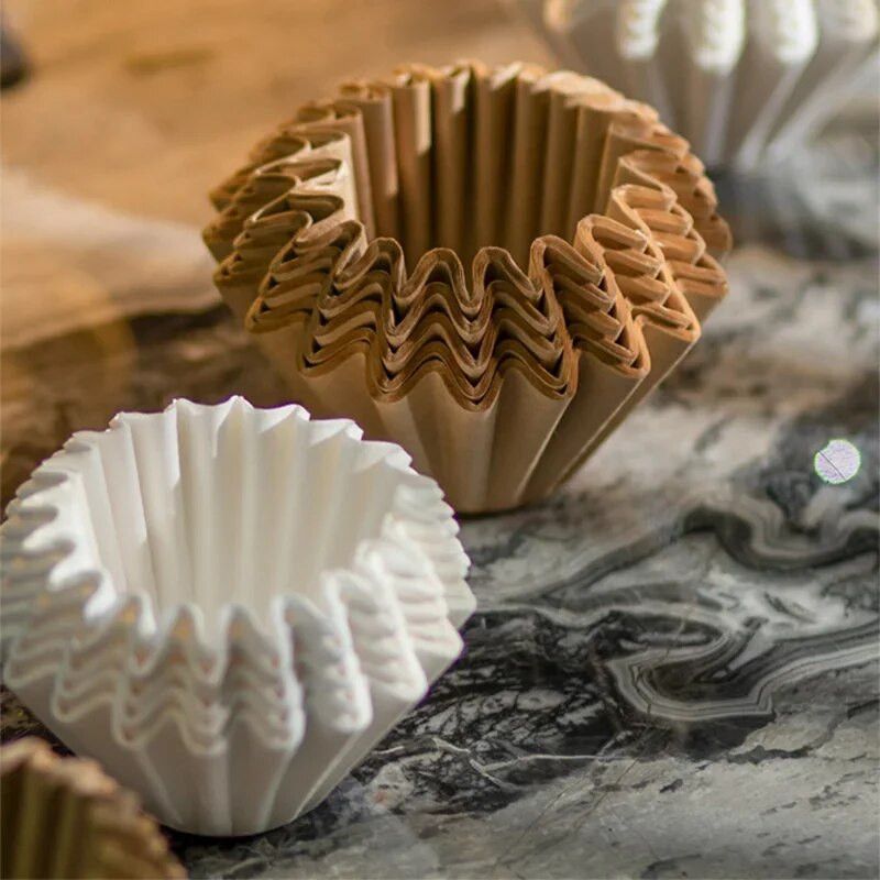 1-4 porcije filter papira za kavu za jednokratnu upotrebu za kolače Filter papir za pranje ruku Filter vrećica za kavu u prahu Alat za bariste