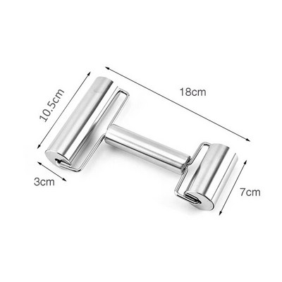 Nehrđajući čelik s dvostrukom glavom Oklagija Neljepljivi Valjak za tijesto Kuhinjski stroj za knedle Rezanci Pizza Pite Alati za pečenje