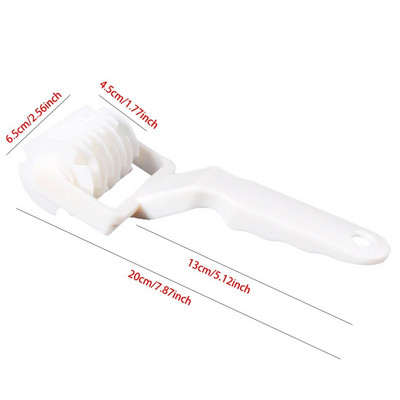 Plastična rešetka za rezanje tijesta Mreža za povlačenje Kotačić Nož Rezač za pizzu, kolači Alat za pravljenje pita Kuhinjski pribor za pečenje