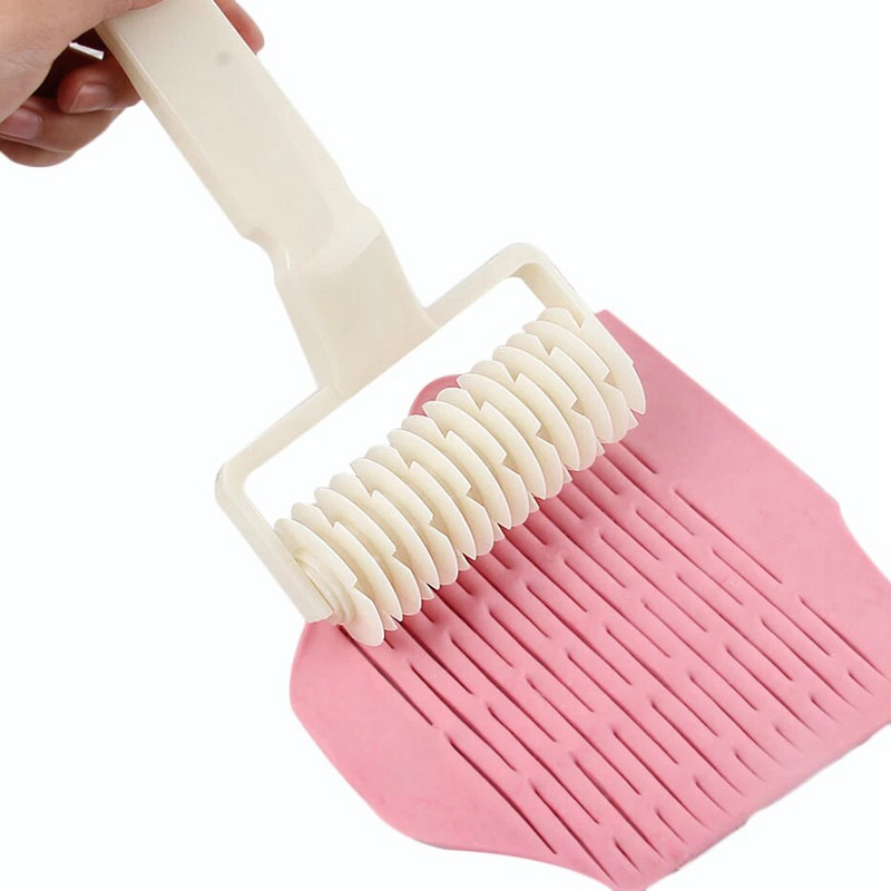 Plastična rešetka za rezanje tijesta Mreža za povlačenje Kotačić Nož Rezač za pizzu, kolači Alat za pravljenje pita Kuhinjski pribor za pečenje