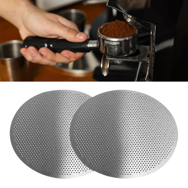 51/53/58 MM kavos filtro plokštės keitimas atgalinio praplovimo filtro tinklinio ekrano filtras kavos aparato rankenos ritinėlio ekranui
