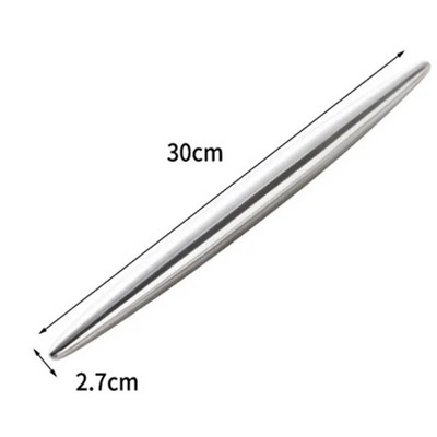 1 kom. Oklagija od nehrđajućeg čelika Kuhinjski valjak za tijesto Pecite pizzu rezanci Okruglice za kolačiće Izrada neljepljivog pribora za pečenje