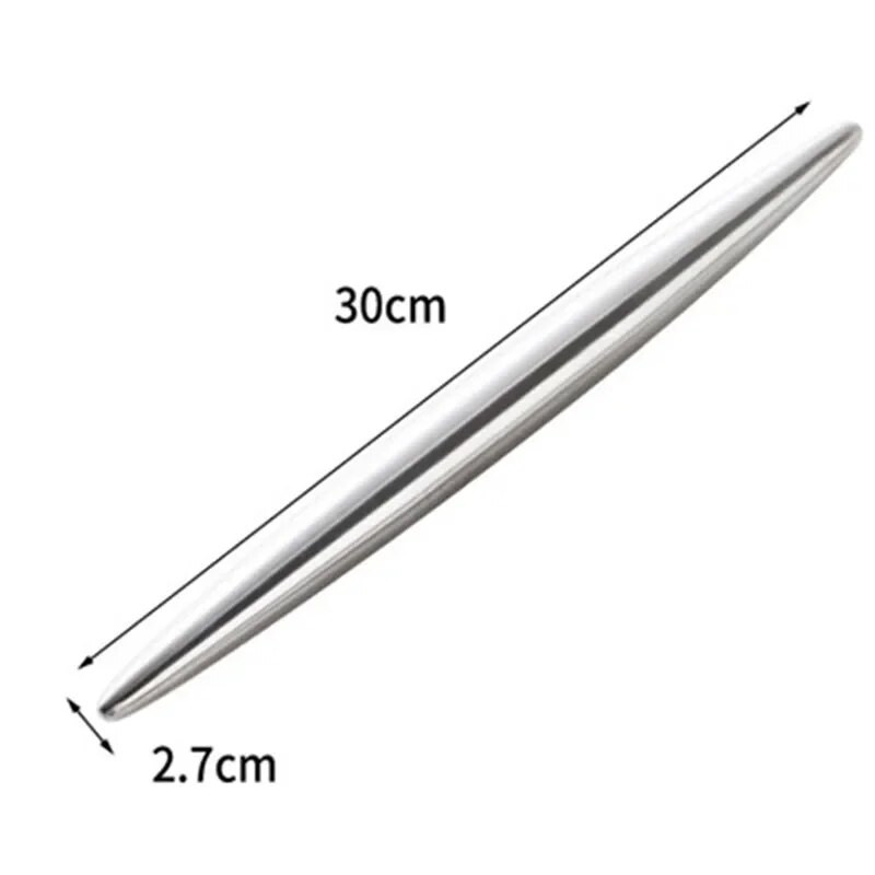 1 kom. Oklagija od nehrđajućeg čelika Kuhinjski valjak za tijesto Pecite pizzu rezanci Okruglice za kolačiće Izrada neljepljivog pribora za pečenje