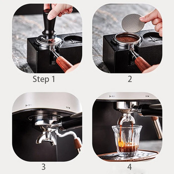 51/54/58 мм Филтър за кафе за многократна употреба Мрежест портафилтър Бариста Кафе за приготвяне на шайба Екран за машина за еспресо мрежеста машина