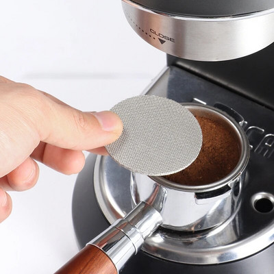 51/54/58 mm-es újrafelhasználható kávészűrő szitaháló Portafilter Barista kávéfőző korongszita eszpresszógéphez