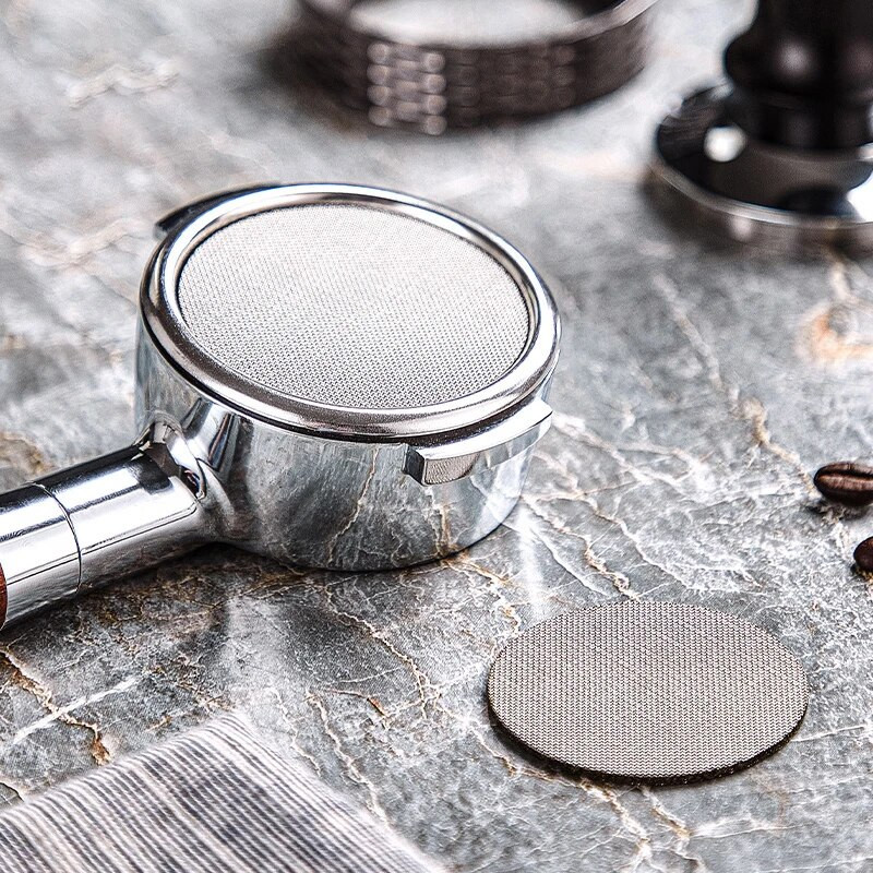 51/54/58 mm daugkartinio naudojimo kavos filtro tinklelis Portafilter Barista kavos ruošimo ritulio tinklelis espreso aparatui