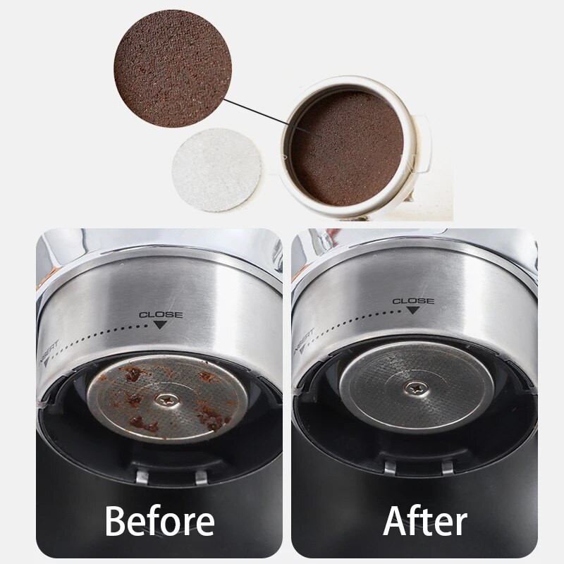 51/54/58 mm daugkartinio naudojimo kavos filtro tinklelis Portafilter Barista kavos ruošimo ritulio tinklelis espreso aparatui