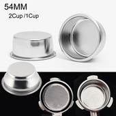304Stainless Steel 54mm 1Cup/2Cup Coș Precision 20g Filtru Compatibil pentru espressoare