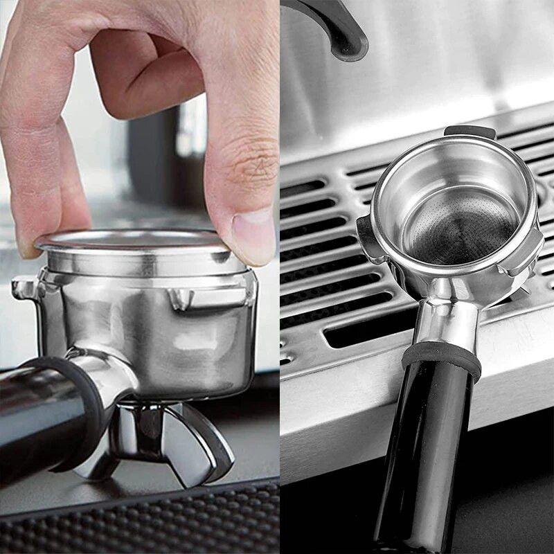 304Stainless Steel 54mm 1Cup/2Cup Coș Precision 20g Filtru Compatibil pentru espressoare
