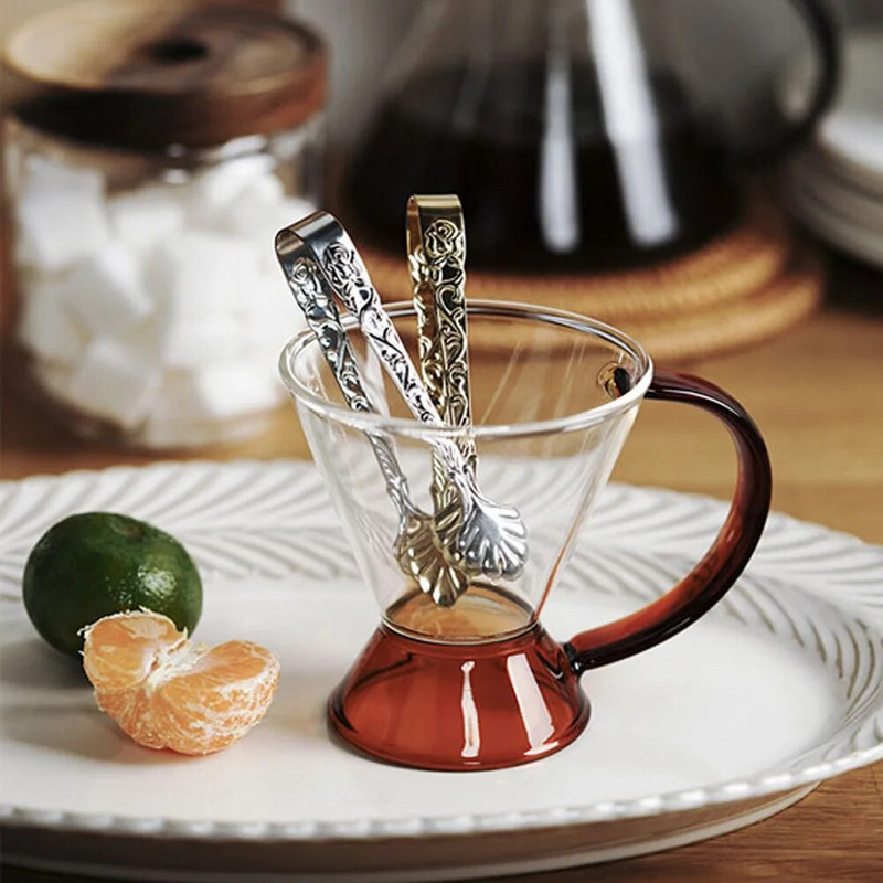 1Pc Stezaljke za kockice leda od nehrđajućeg čelika Hvataljke za šećer Stezaljke za roštilj za hranu Stezaljka za led Traka s alatima Kuhinjska tona za posluživanje