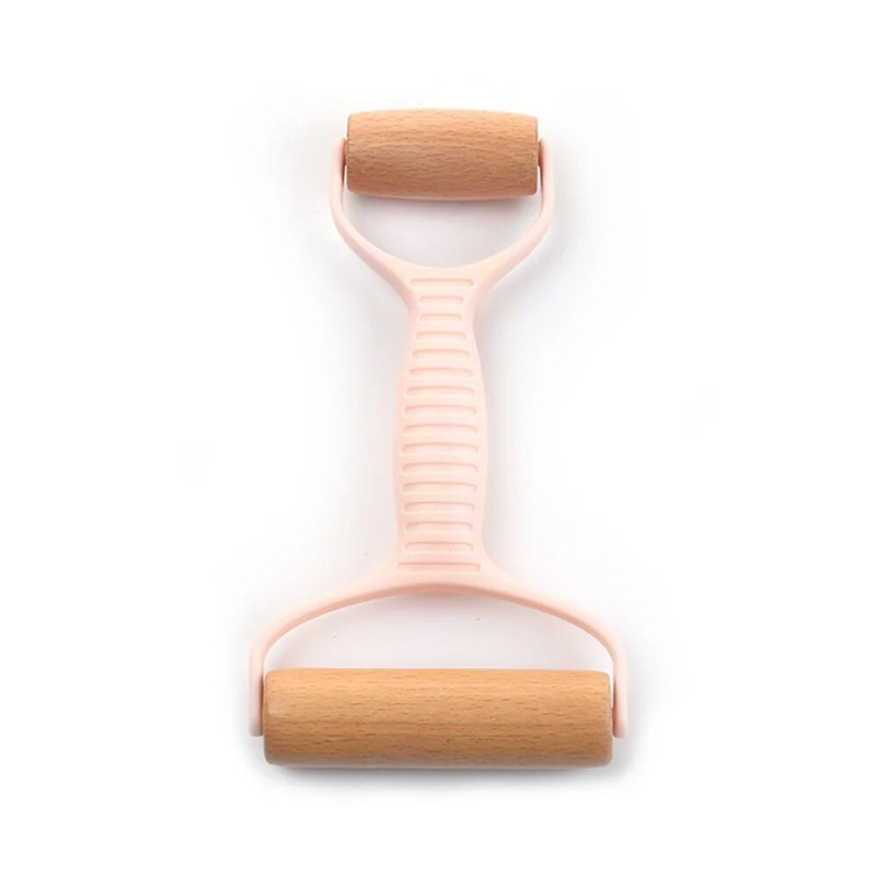 Štapić za brašno Dvostruka glava za pečenje Ručni plastični kuhinjski dodaci Valjak Oklagija