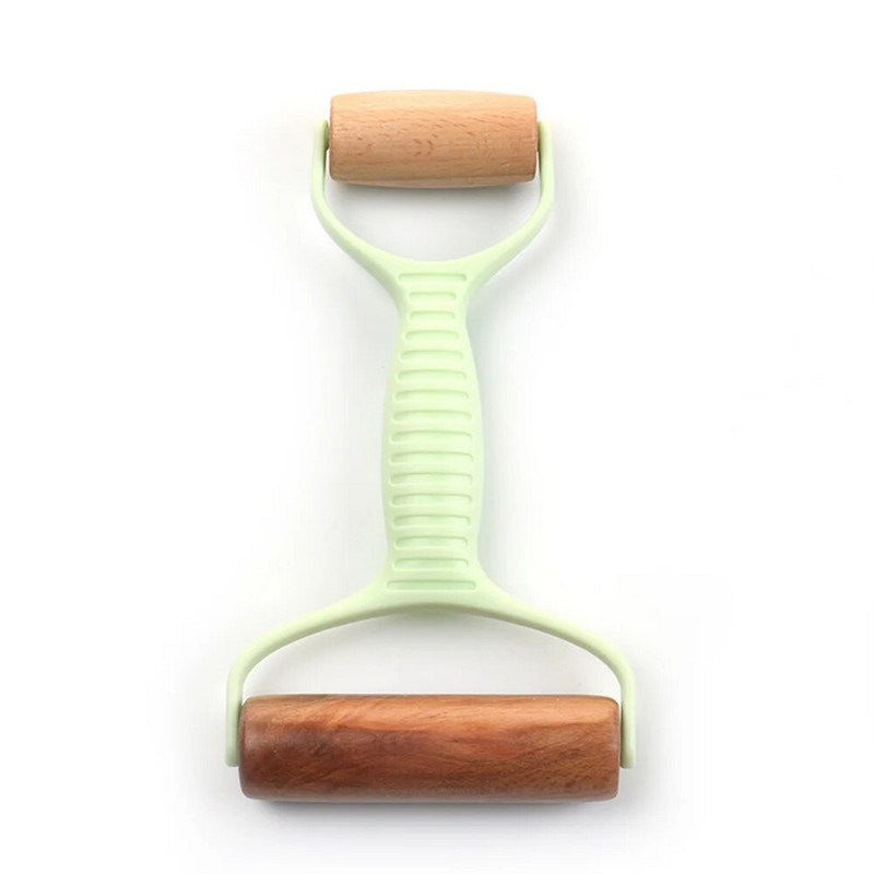 Štapić za brašno Dvostruka glava za pečenje Ručni plastični kuhinjski dodaci Valjak Oklagija