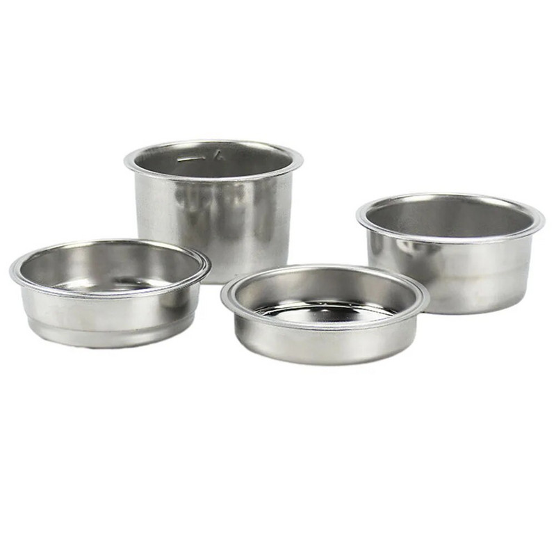 1 2 4 šalice košare filtera za kavu bez pritiska za Delonghi EC5 EC7 EC9 EC680 za dijelove portafiltera bez dna za kavu