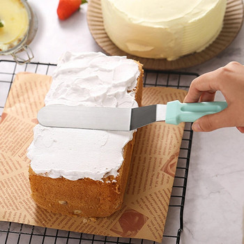 Μίξερ τούρτας με ξύστρα παγετού από ανοξείδωτο ατσάλι PP Πλαστική λαβή Πιο απαλή μαχαίρι ψωμιού πίτσας Αρτοποιός Εργαλεία διακόσμησης Εργαλεία ψησίματος