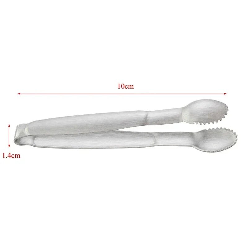 Kavos cukraus gnybtukas nerūdijančio plieno pincetas, mini spaustukas, kavos arbatos spaustukai, karštos virtuvės baro įrankių komplektas 1 vnt.