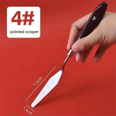 Spatulă de patiserie din oțel inoxidabil Unelte pentru decorarea torturilor Fondant Tort Cremă Glazură Glazură Dispozitiv de împrăștiat Accesorii de bucătărie