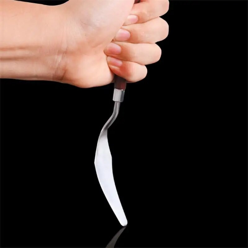 Spatulă de patiserie din oțel inoxidabil Unelte pentru decorarea torturilor Fondant Tort Cremă Glazură Glazură Dispozitiv de împrăștiat Accesorii de bucătărie