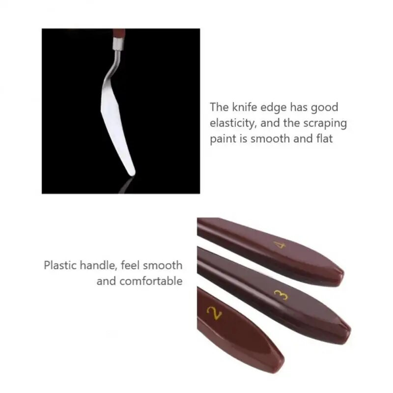 Spatulă de patiserie din oțel inoxidabil Unelte pentru decorarea torturilor Fondant Tort Cremă Glazură Glazură Dispozitiv de împrăștiat Accesorii de bucătărie