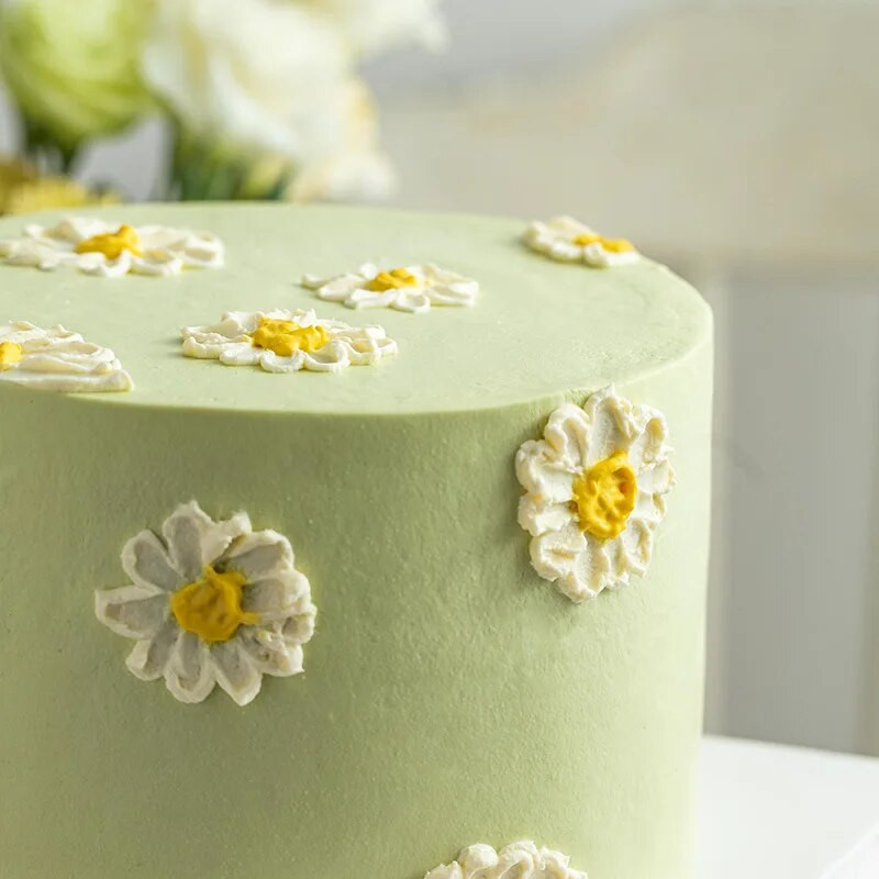 4 dydžiai Konditerijos įrankiai Priedai Tortas Mentelė Nerūdijantis plienas Virtuvės reikmenys Konditerijos įranga Sausainių pjaustyklė Kepyklos baras