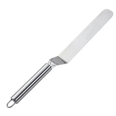 1PC 32*3cm Spatulă din oțel inoxidabil pentru prăjituri unt cremă glazură cuțit pentru glazură mai netedă bucătărie pentru patiserie instrumente pentru decorarea prăjiturii