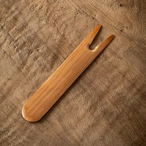 1Gb Tējas saspraudes dakša ar bambusa rokturi Čuguna tējkanna kung fu tējas kannas tējas rīkiem