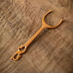 1Gb Tējas saspraudes dakša ar bambusa rokturi Čuguna tējkanna kung fu tējas kannas tējas rīkiem