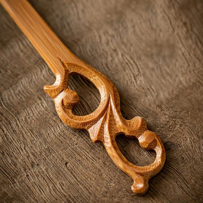 1 tk teeklambrid bambusest käepidemega kahvel malmist teekannu kung fu teekannu teetööriistade jaoks