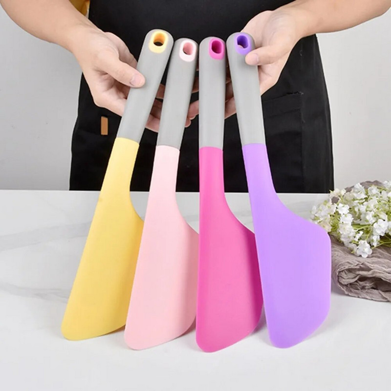 Extra nagy szilikon krémsütés kaparó 34 cm tapadásmentes vaj spatula simító szóró Hőálló süti tészta kaparó