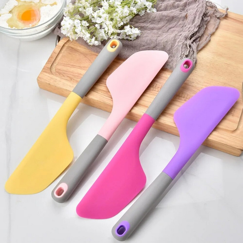 Extra nagy szilikon krémsütés kaparó 34 cm tapadásmentes vaj spatula simító szóró Hőálló süti tészta kaparó