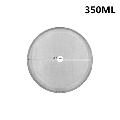 1kom Filter za kavu od nehrđajućeg čelika Odvojivi mrežasti lonac za kavu Višekratni filtar za kavu za filtere aparata za kavu French Press