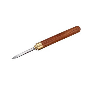 1 vnt trimito juodmedžio ChaZhen dao pu `er arbata Sandalmedžio arbatos peilio adatos krautuvas su medine rankena Puer arbatos įrankiai kūgio adata