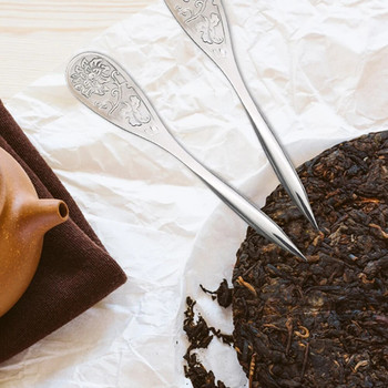 Специална игла за чай Puer Китайски кунг-фу Teasets Инструмент Удебеляване от неръждаема стомана Puer Tea Needle Аксесоари за чай Нож за чай