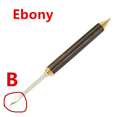 Kriaušės juodmedžio medžio rankenos profesionalus įrankis nerūdijančio plieno kūgio adatų arbata Puerh plytų arbatos adata arbatos peilis