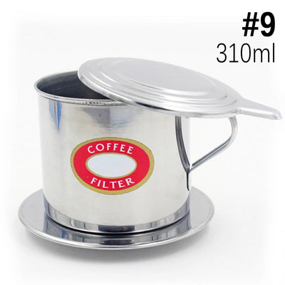 Vijetnamski filtar za kavu Phin filtar za kavu od nehrđajućeg čelika Tradicionalni vijetnamski aparat za kavu Alat za kuhanje kave Prijenosni lonac