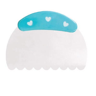 Kuhinjski strugač za kremu Nepravilni zubi Rub Plastične lopatice za kolače Rezači za tijesto DIY Alati za ukrašavanje Pribor za pečenje