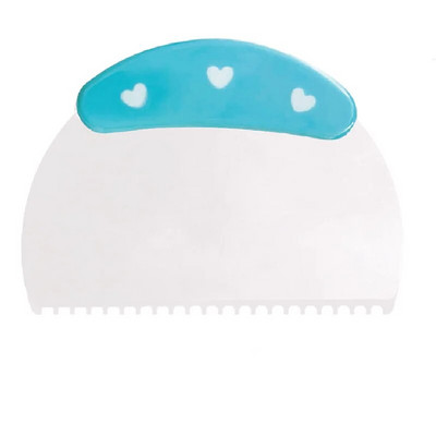 Kuhinjski strugač za kremu Nepravilni zubi Rub Plastične lopatice za kolače Rezači za tijesto DIY Alati za ukrašavanje Pribor za pečenje