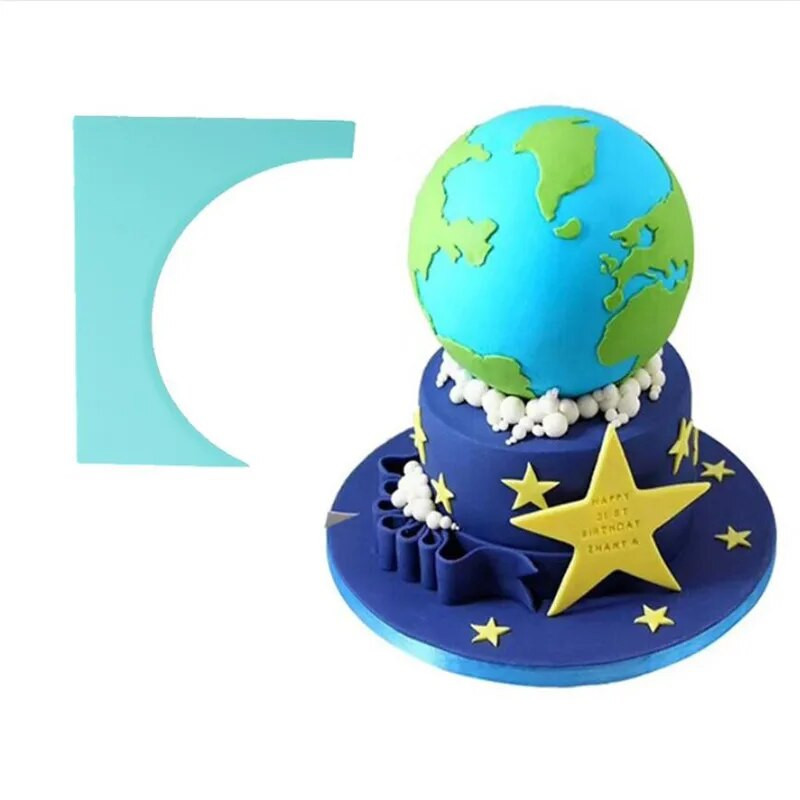 1 kom. Strugalica za glatkije zalihe za pečenje Nova lopatica za ukrašavanje kolača Rub za kolače 8 stilova Fondant Modni plastični mousse alati za torte