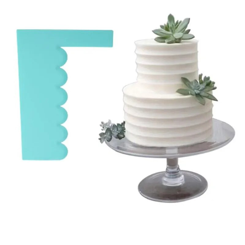 1 kom. Strugalica za glatkije zalihe za pečenje Nova lopatica za ukrašavanje kolača Rub za kolače 8 stilova Fondant Modni plastični mousse alati za torte