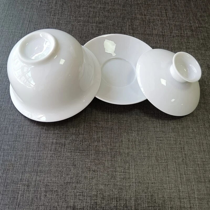 140 ML Veliki kineski tradicionalni GaiWan set za čaj Servi za čaj od porculana Dehua Gaiwan Tea Porculanski set lonaca za putovanja i jednostavno kuhalo za vodu