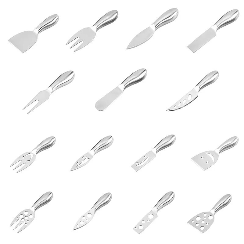 Rezač za maslac od nehrđajućeg čelika 13 cm Nož za sir Lopatica za kremu za kolače Strugač Šuplja drška Nož za kremu za sir Kuhinjski alati za pečenje
